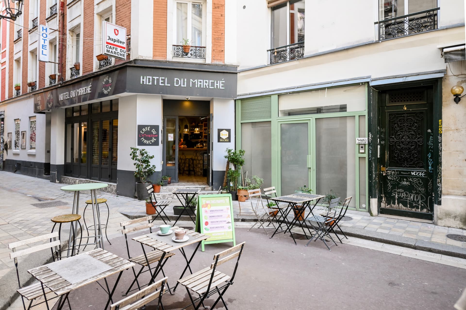Terrasse de l'Hôtel du Marché — Paris 10e