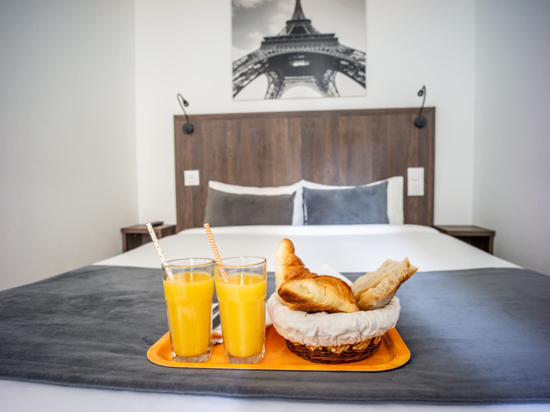 Continental breakfast at Hôtel du Marché — Paris 10th