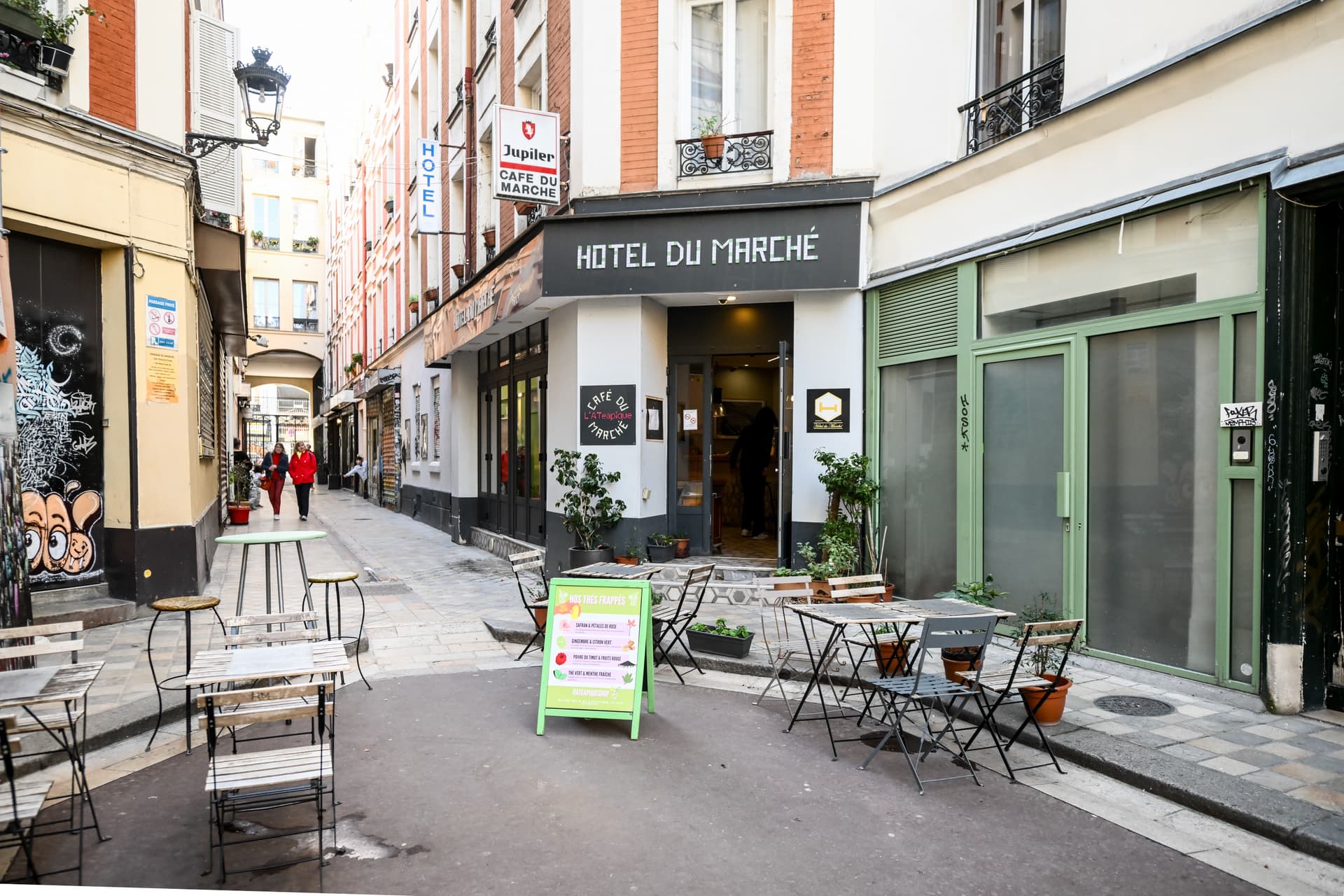 Terrasse de l'Hôtel du Marché — Paris 10e arrondissement